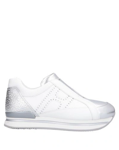 Hogan Sneakers In Silver