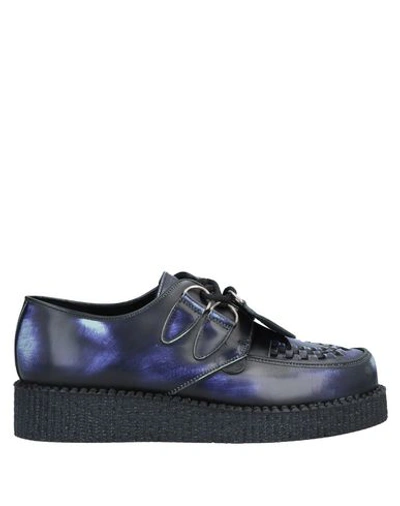 Underground Lace-up Shoes In Blue
