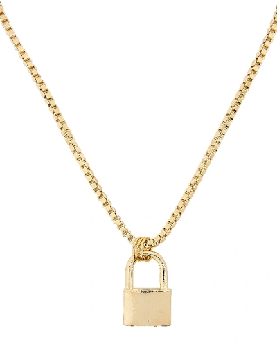 Laruicci Long Padlock Necklace