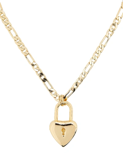 Laruicci Heart Padlock Necklace