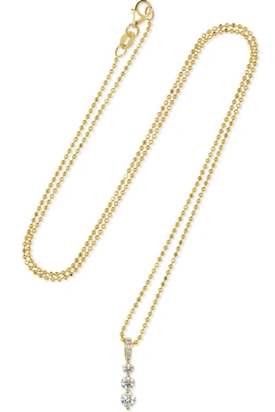 Anita Ko Twiggy Small 18-karat Gold Diamond Necklace
