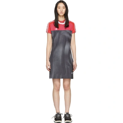 Adidas Originals By Alexander Wang Photocopy Dress In Lushpink