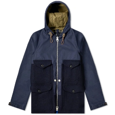 Nigel Cabourn Cameraman Extension Jacket In Blue
