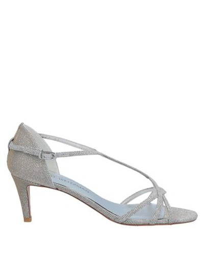 Stuart Weitzman Sandals In Silver