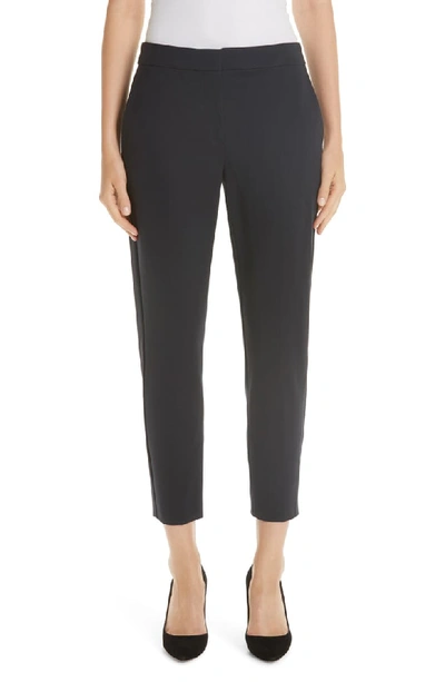 Max Mara Pegno Slim Stretch Jersey Pants In Ultramarine