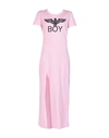 Boy London Long Dress In Light Pink