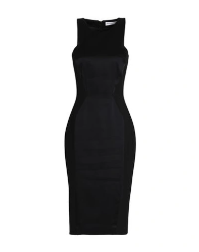 Amanda Wakeley Knee-length Dresses In Black