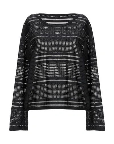 Frankie Morello Sweaters In Black