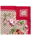 Gucci Gg Bloom Scarf - Red