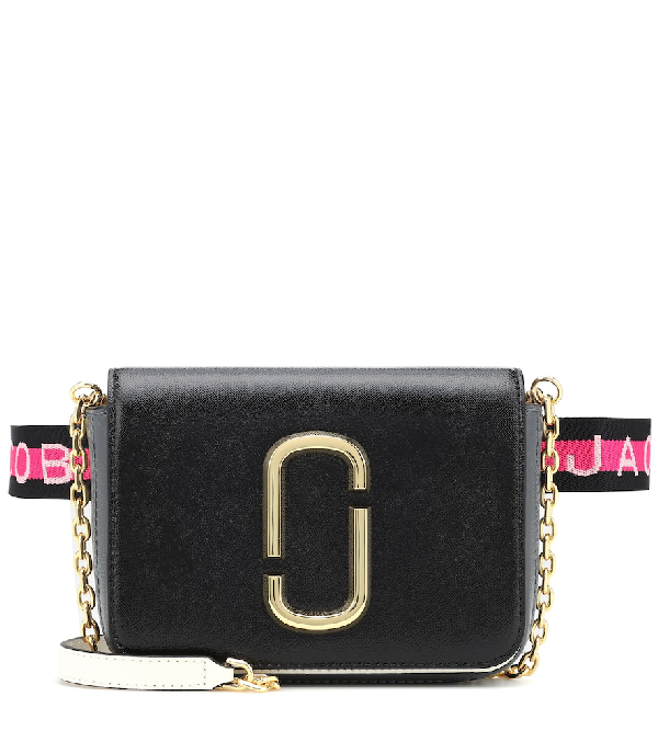 Marc Jacobs Hip Shot Leather Belt Bag In Black | ModeSens