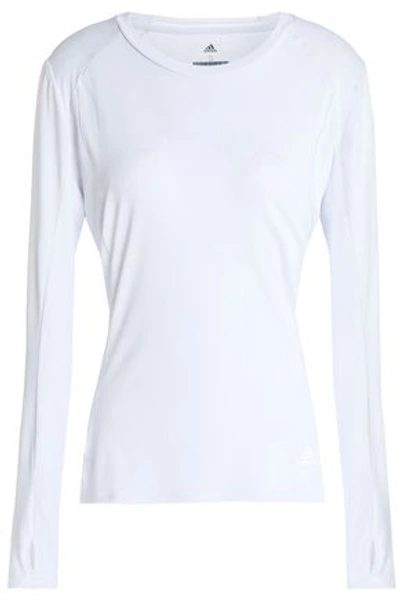 Adidas Originals Adidas Woman Supernova Stretch-jersey T-shirt White