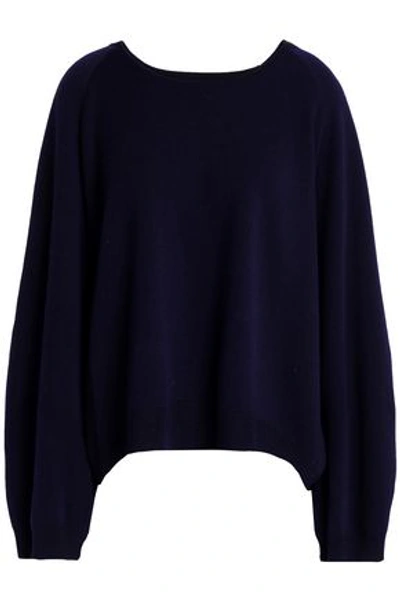 Adam Lippes Woman Merino Wool Sweater Midnight Blue