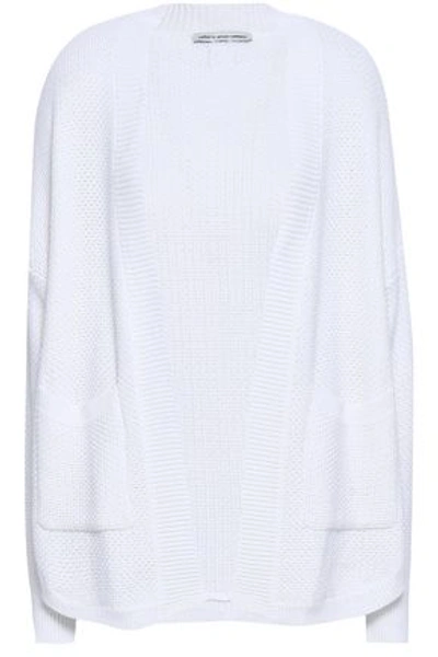 Autumn Cashmere Woman Cotton Cardigan White