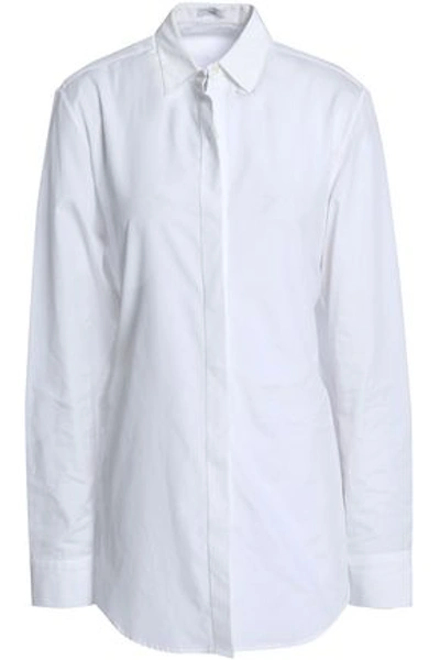 Tome Woman Cotton-poplin Shirt White