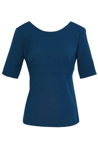 Ba&sh Woman Open-back Woven Top Petrol