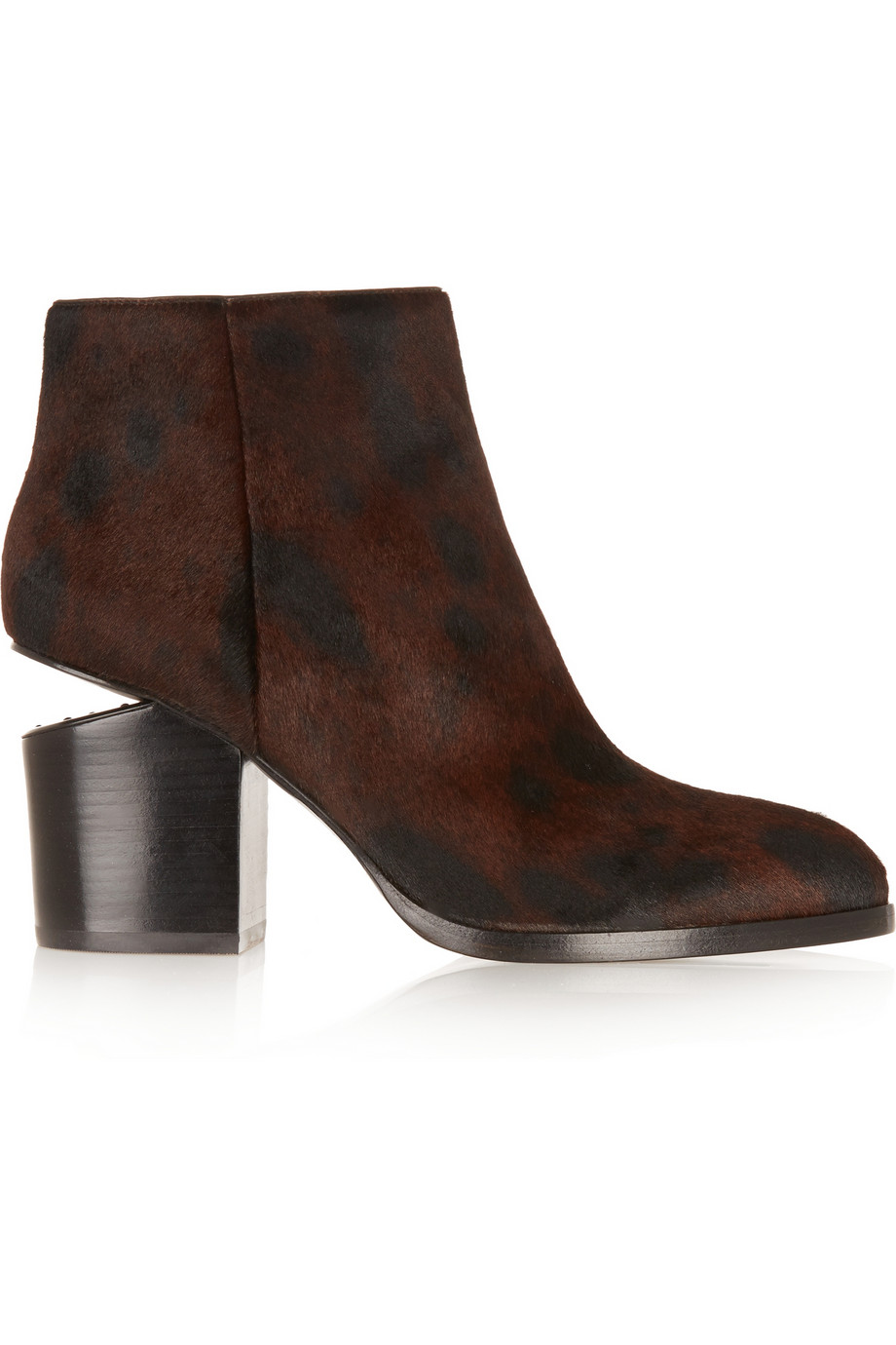 alexander wang leopard boots