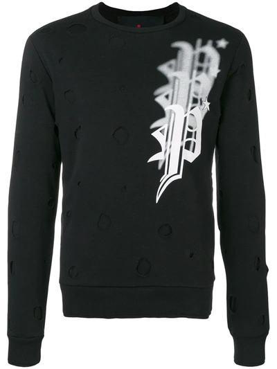 Philipp Plein Fresh Print Sweatshirt In Black