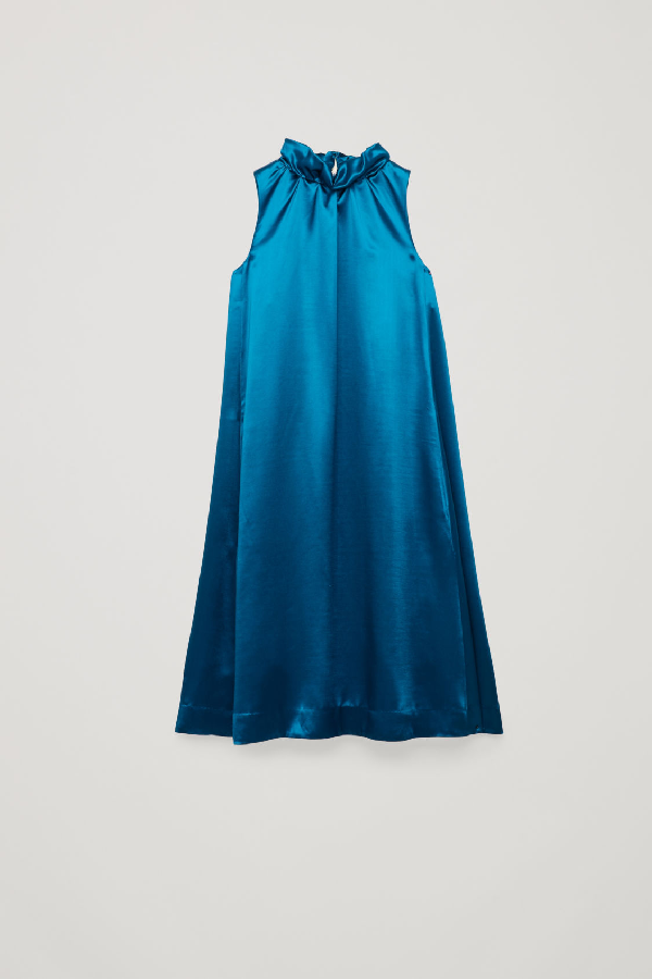 cos satin dress