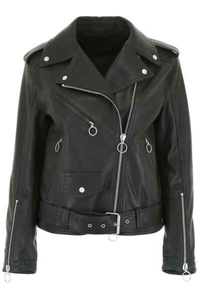 Drome Leather Jacket In Green
