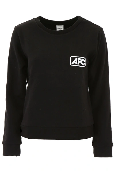 Apc Odette Sweatshirt In Basic