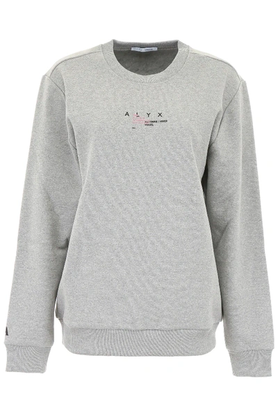 Alyx Sweatshirt With Print In Grey