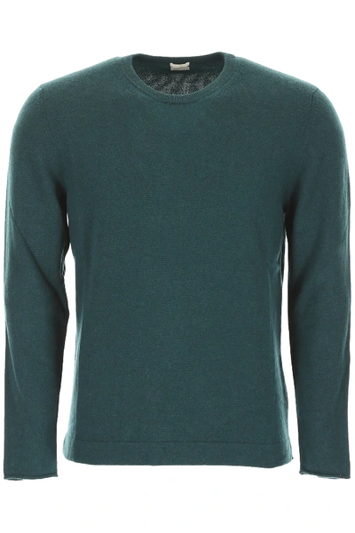 Massimo Alba Cashmere Pullover In Green