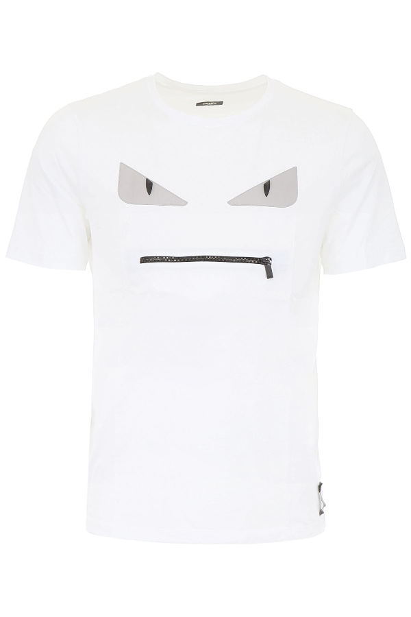 fendi t shirt white eyes