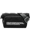 Calvin Klein 205w39nyc Branded Belt Bag In Black