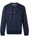 Polo Ralph Lauren Logo Sweatshirt In Blue