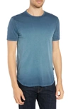 John Varvatos Slim Fit Ombre T-shirt In Beluga Blue