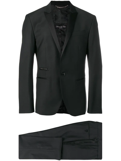 Philipp Plein Two Piece Formal Suit In Black