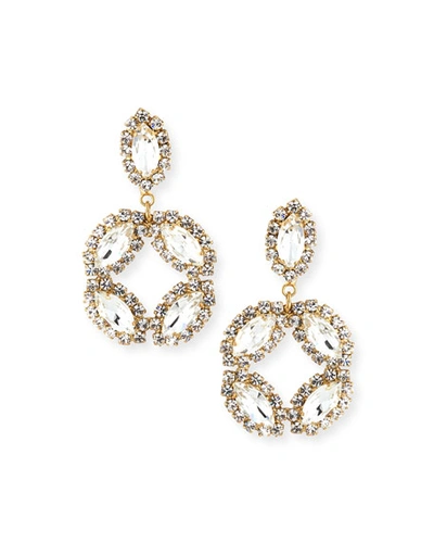 Rosantica Neve Marquise & Round Crystal Earrings