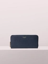 Kate Spade Margaux Slim Continental Wallet In Blazer Blue