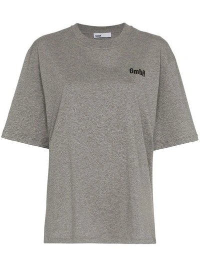 Gmbh X Browns T-shirt Mit Logo-print In Grey