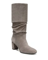 Via Spiga Women's Naren Suede Tall Slouch Boots In Clay