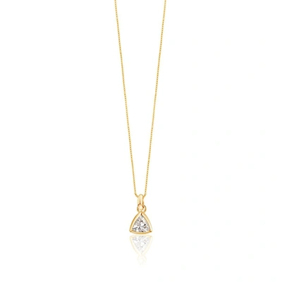 Edge Of Ember White Topaz Charm Necklace