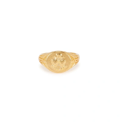 Anni Lu Forever 18ct Gold-plated Ring