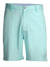 Peter Millar Soft Touch Twill Shorts In Seashore