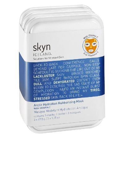 Skyn Iceland Arctic Hydration Rubberizing Mask 3 Pack