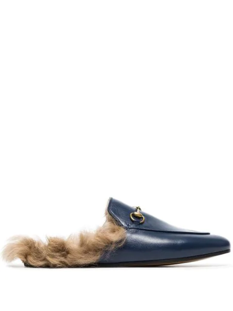 gucci princetown blue