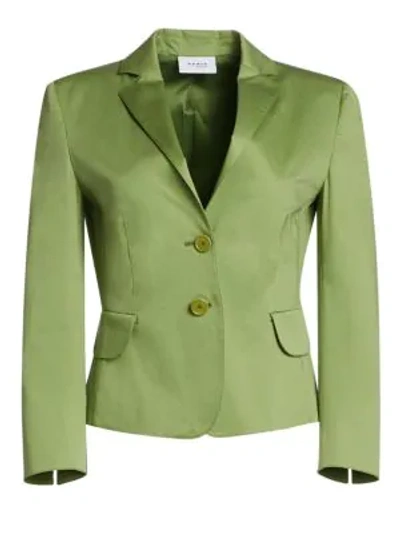 Akris Punto Two Button Blazer In Alloro