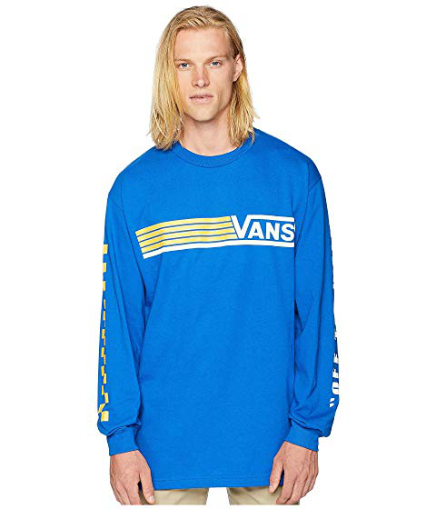 blue long sleeve vans shirt