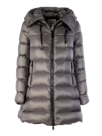 Moncler Suyen Down Coat In Grey | ModeSens