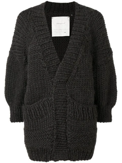 Toogood Forester Cardigan In Black