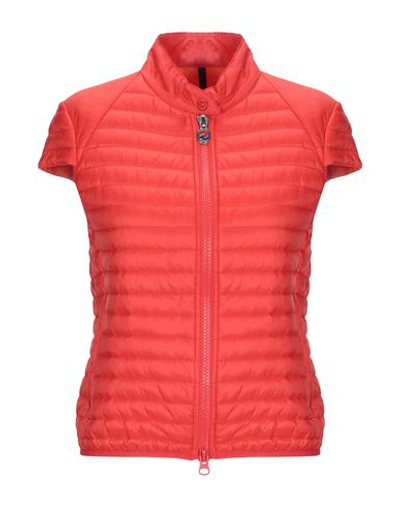 Invicta Synthetic Down Jackets In Orange