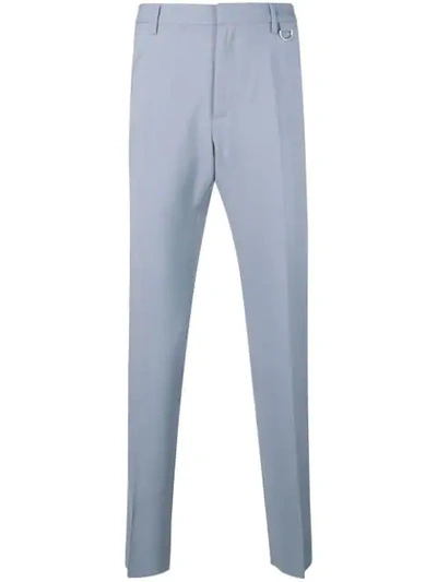 Valentino City Uniform Side Stripe Trousers In Blue