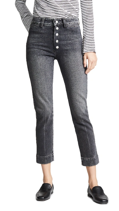 Amo Audrey Jeans With Snaps In Vixen