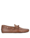 Tod's Loafers In Camel