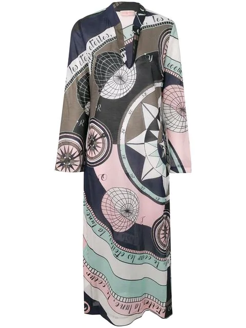 tory burch constellation beach caftan