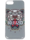 Kenzo Tiger Iphone 8 Case - Farfetch In Grey